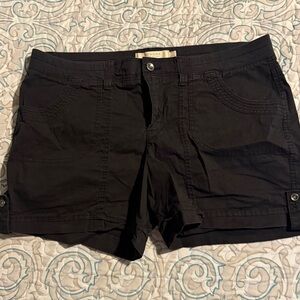 Sonoma Black Women's Casual Utility Bermuda Shorts